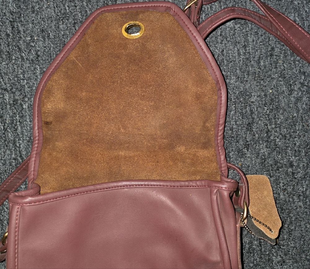 Source Unknown Maroon Crossbody Bag - image 5